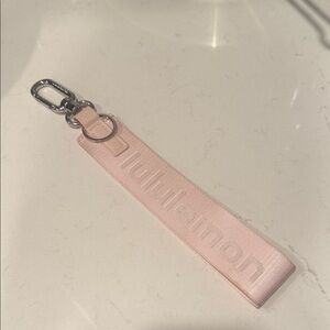 Lululemon Athletica Soft Pink Key Holder